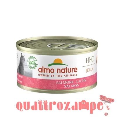Almo Nature Hfc Jelly Salmone 70 gr Cibo Per Gatti
