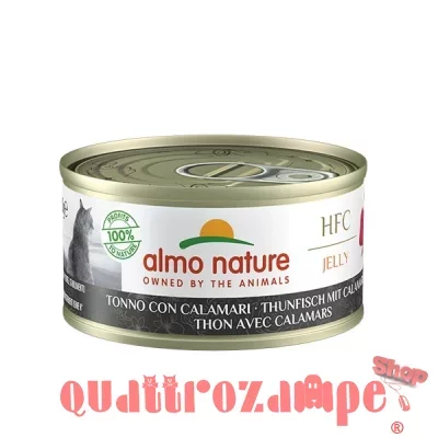 Almo Nature Hfc Jelly Tonno Con Calamari 70 gr Per Gatti