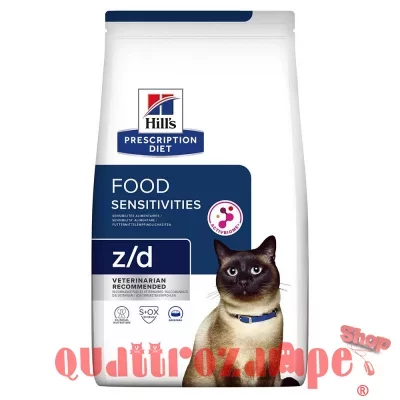 Hill's Prescription Diet z/d Food Sensitivities 3 Kg secco per gatti