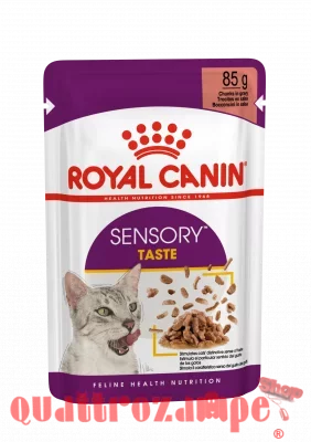 Royal Canin Sensory Taste Gravy 85 gr Alimento umido In Salsa Gatti