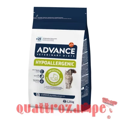 Advance Veterinary Diets Hypoallergenic 1,25 kg crocchette Gatto