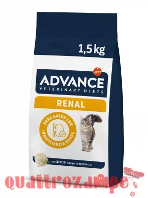 Advance Veterinary Diets Renal 1,5 kg Crocchette Per Gatto