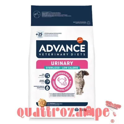 Advance Veterinary Diets Urinary Sterilized Low Calorie Gatto