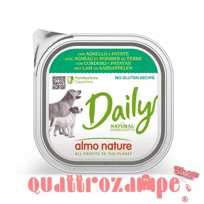 Almo Nature Daily Menu Agnello e Patate 100 gr Per Cane