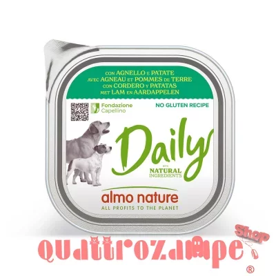 Almo Nature Daily Menu Agnello e Patate 300 gr Per Cane