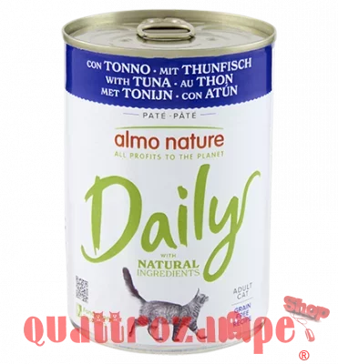 Almo Nature Daily Tonno 400 gr Barattolo Umido Per Gatti