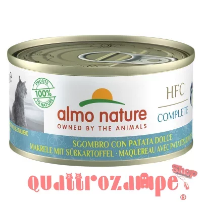 Almo Nature HFC Complete Sgombro e Patate 70 gr Cibo Umido Per Gatti