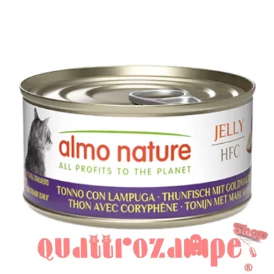 Almo Nature Hfc Jelly Tonno Con Lampuga 70 gr Per Gatti