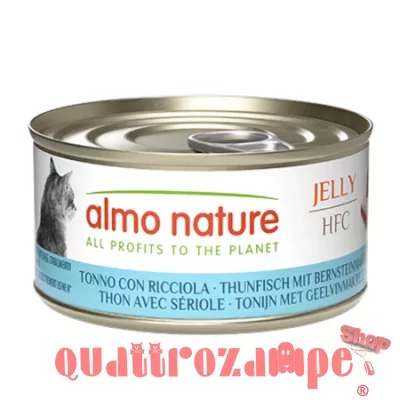 Almo Nature Hfc Jelly Tonno Con Ricciola 70 gr Per Gatti