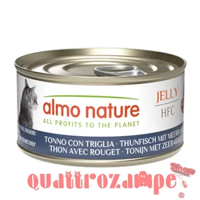 Almo Nature Hfc Jelly Tonno Con Triglia 70 gr Per Gatti