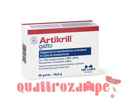 NBF Lanes Artikrill 30 Perle Condroprotettore per Gatti