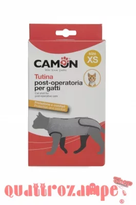 Camon Body Tutina Post Operatoria XS Per Gatti 26-32 CM