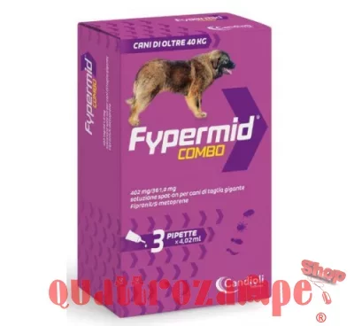 Candioli Fypermid Combo 40-60 kg 3 Pipette Per Cani