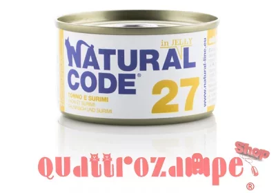 Natural Code C5 Pollo Agnello 70 gr Cibo Umido Completo Per Gatti