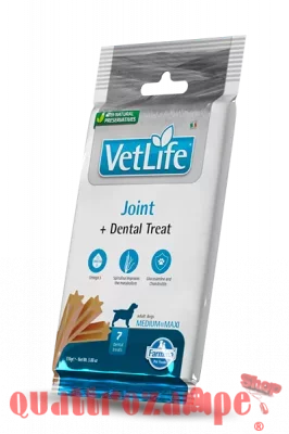 Farmina Dog Vet Life Dental Treat Joint Medium Maxi 110 gr Snack Per Cani