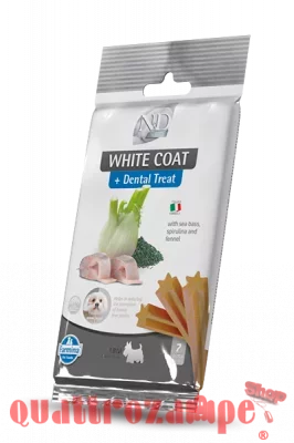 Farmina Dog White Coat Dental Treat 60 gr Snack Per Cani Manto Bianco