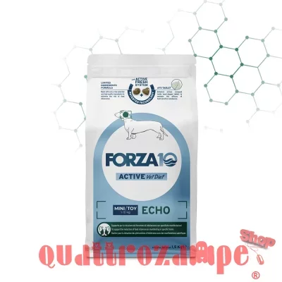 Forza 10 Active Vet Diet Mini Toy Echo 1,5 kg Crocchette Per Cani