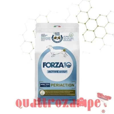 Forza 10 Active Vet Diet Mini Toy Periaction 1,5 kg Crocchette Per Cani