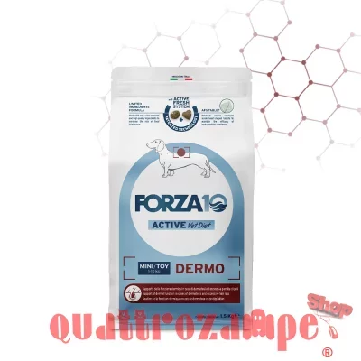 Forza 10 Active Vet Diet Mini Toy Ultra Dermo 1,5 kg Crocchette Per Cani