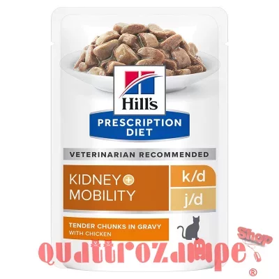 Hill's Diet K/D + Mobility Joint 85 gr Umido Gatto SCADENZA PROD 31.01.2024