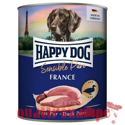 Happy Dog Sensible Pure France Anatra 800 gr Umido Cane