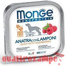 Monge Solo Anatra E Lampone Monoproteico 150 gr Umido per Cani