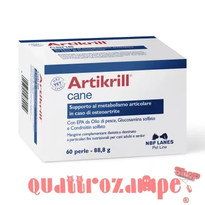 NBF Lanes Artikrill 60 Perle Condroprotettore per Cani