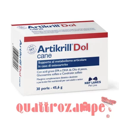 NBF Lanes Artikrill Dol 30 Perle Condroprotettore per Cani