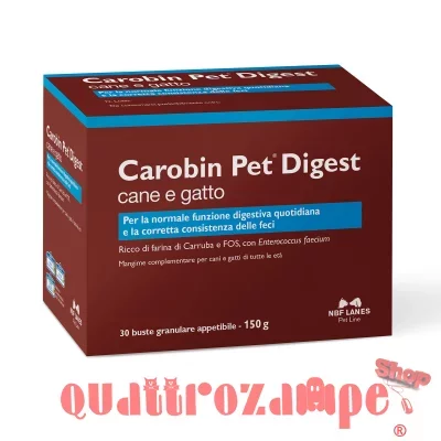 NBF Lanes Carobin Digest PET Granulare 150 gr (30 buste da 5 gr)