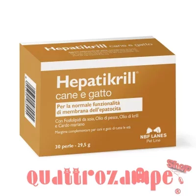 NBF Lanes Hepatikrill 30 Perle Gatto e Cane