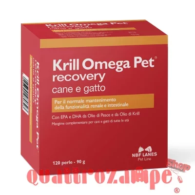 NBF Lanes Krill Omega Pet Recovery 120 Perle