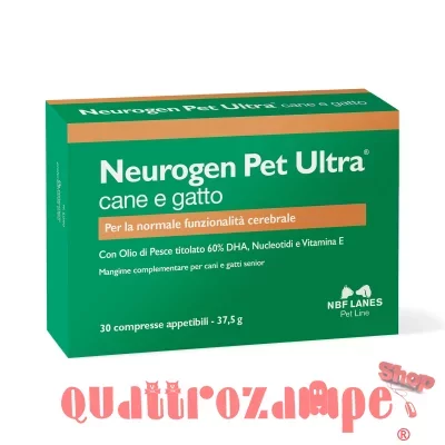 NBF Lanes Neurogen pet Ultra 30 Compresse Per Cani E Gatti