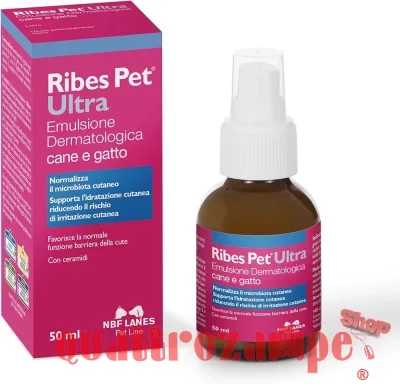 NBF Lanes Ribes Pet Emulsione Ultra Dermatologica 50 Ml