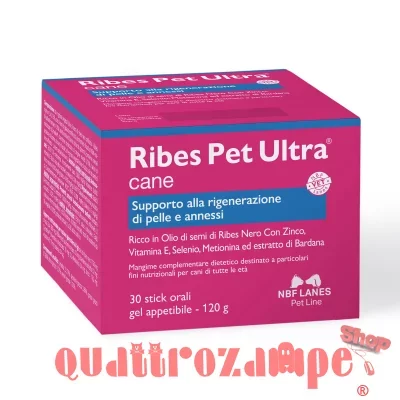 NBF Lanes Ribes Pet Ultra Gel 30 Bustine 4 gr Per Cani