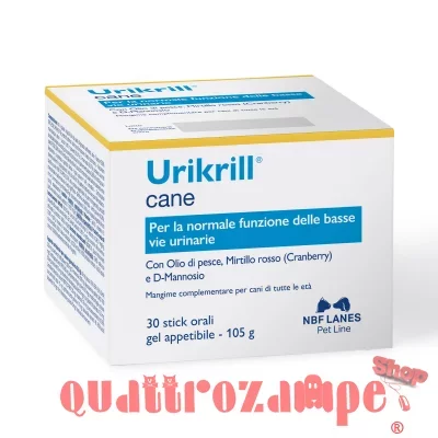 NBF Lanes Urikrill Gel 30 Bustine 90 gr Per Cani