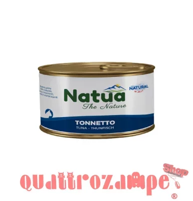 Natua Natural in Jelly Tonnetto 85 gr Cibo Umido in Lattina per Gatti