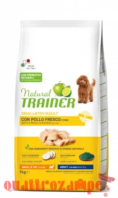 Natural Trainer Adult Mini Small Toy Pollo Cane kg 7