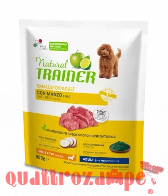 Natural Trainer Adult Mini Small Toy Manzo 800 gr Cane