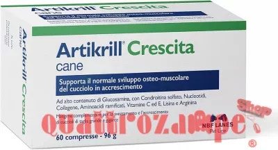 Nbf Lanes Artikrill Crescita Cane 60 Compresse