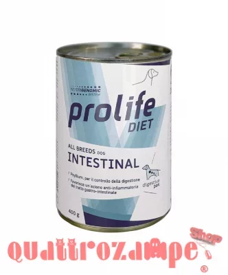 Prolife Dog Veterinary Intestinal 400 gr Barattolo Umido Cane