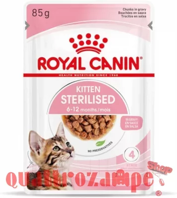 Royal Canin Kitten STERILISED Gravy 85 gr