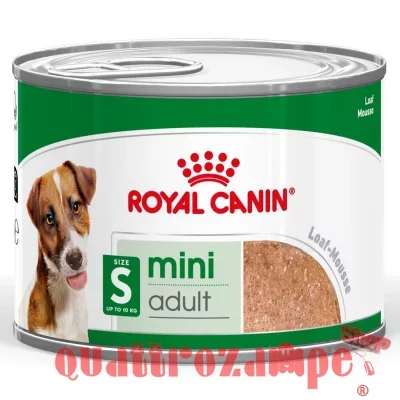 Royal Canin Mini Adult 195 Gr Barattolo Pate Umido Per Cani