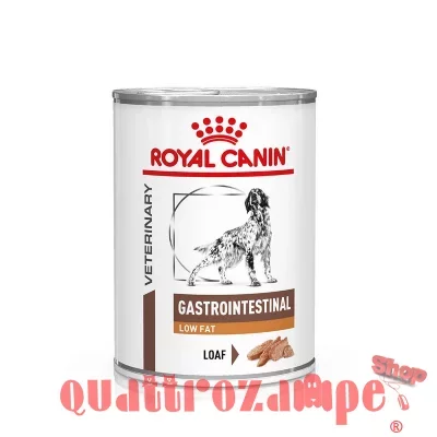 Royal Canin Veterinary Canine Gastrointestinal Low Fat Mousse umido per cani