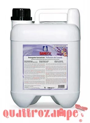 Sanibox Detergente Concentrato Profumazione Lavanda 5 Lt Per Ambienti