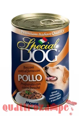 Special Dog All Breeds Adult Bocconi con Pollo 400 gr Umido Cane