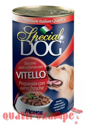 Special Dog All Breeds Adult Bocconi con Vitello 400 gr Umido Cane