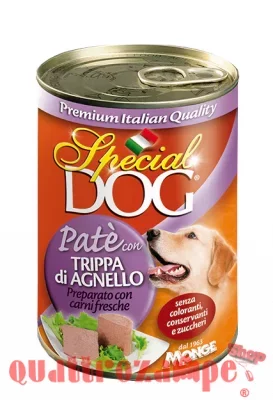 Special Dog All Breeds Adult Paté con Trippa Di Agnello 400 Gr Umido Cane