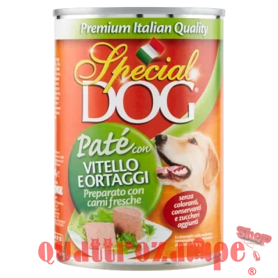 Special Dog All Breeds Adult Paté con Vitello e Ortaggi 400 Gr Umido Cane