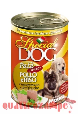 Special Dog All Breeds Puppy Junior Paté Pollo Riso 400 Gr Umido Cane