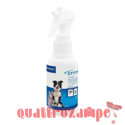 Virbac Effipro Spray 100 ml Antiparassitario Per Cani e Gatti